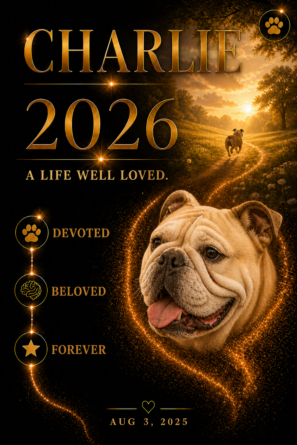 Memorial dog